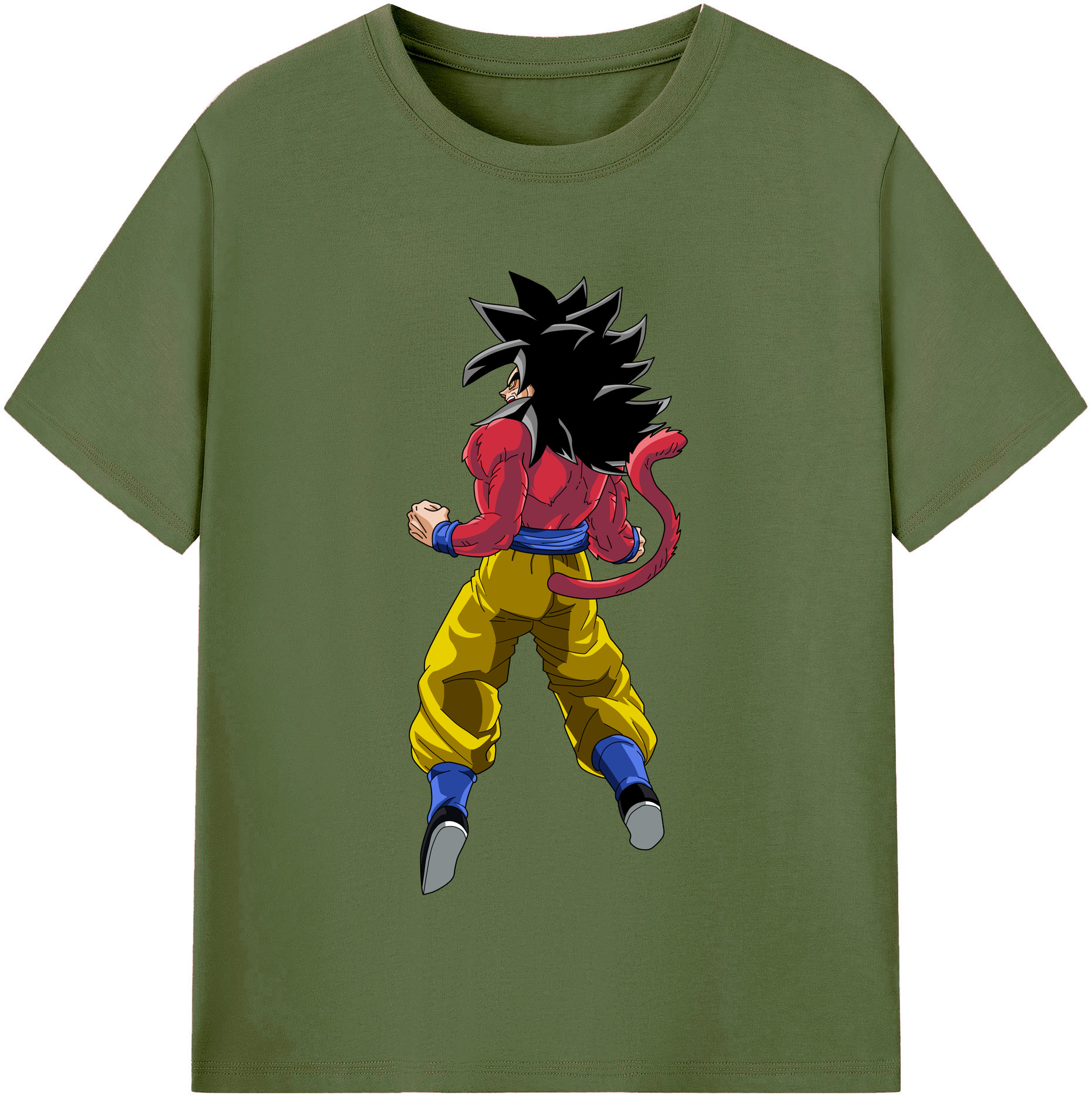 （画像用） ドラゴンボール 孫悟空（そん ごくう）Son Goku カカロット DRAGON BALL Kakarotto 綿100％半袖Tシャツ（フロントプリント）